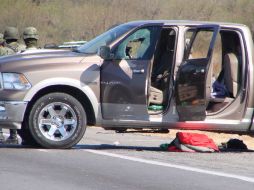 Cinco delincuentes murieron tras agresión contra elementos del Ejército Mexicano y la Policía Federa. EL UNIVERSAL  /