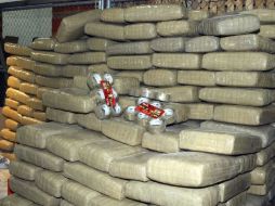 Decomisaron nueve mil 287.315 kilogramos de mariguana. ARCHIVO  /
