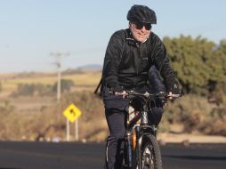 Emilio González participa en un recorrido para supervisar las obras del Circuito Sur. S NÚÑEZ  /