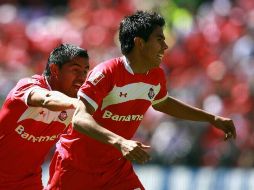 Calderón fue el autor de la primera anotación de Diablos Rojos. MEXSPORT  /