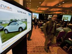 Subasta de bienes decomisados realizada en 2010. ARCHIVO  /