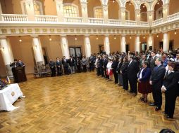 Evo Morales jura a su gabinete en ceremonia en La Paz. AFP  /
