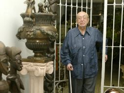 El pintor Jorge Martínez falleció ayer y hoy será recordado en el Paraninfo de la Universidad de Guadalajara.EL INFORMADORARCHIVO  /