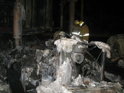 El de 16 enero, un tráiler fue atravesado por delincuentes y le prendieron fuego como represalia por arrestar a 10 sicarios. M. PATIÑO  /