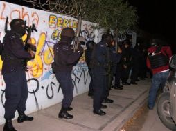 Enfrentamiento entre militares y delincuentes en Los Mochis. EFE  /