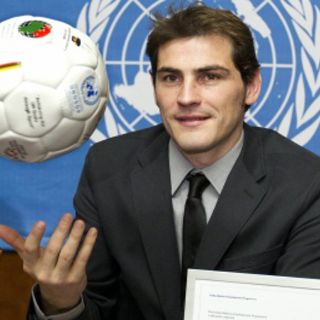 Casillas, embajador de buena voluntad