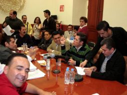 Las comisiones sesionaron con la intención de dar salida a las propuestas en materia de seguridad enviadas por el gobernador. ESPECIAL  /