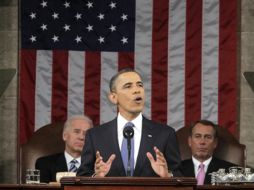 Barack Obama, presidente de Estados Unidos, durante su discurso. AP  /