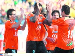 Jaguares de Chiapas registra un empate y un triunfo en el Clausura 2011. MEXSPORT  /