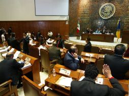 Una de las compras prioritarias al interior del Congreso es la de un tablero electrónico. ARCHIVO  /