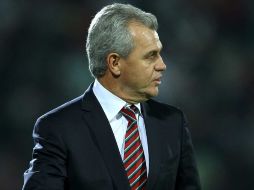 Javier Aguirre durante el Mundial de Sudáfrica 2010. MEXSPORT  /