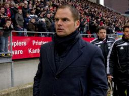 Frank de Boer, entrenador del Ajax. EFE  /