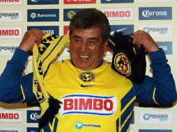 Carlos Reinoso fue presentado oficialmente como el nuevo estratega del conjunto de Coapa. MEXSPORT  /