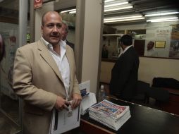 Miembros del Consejo Consultivo Empresarial de Tlajomulco  se reunieron ayer con el alcalde Enrique Alfaro. ARCHIVO  /