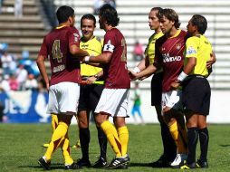 Jorge Eduardo Gasso silbó el Puebla-Estudiantes, en la tercera jornada del Clausura 2011. MEXSPORT  /