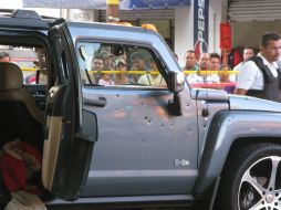 La camioneta recibió más de veinte impactos de arma de fuego. M. PATIÑO  /