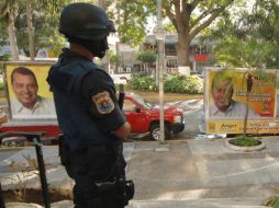 La estrategia de seguridad se han intensificado en Guerrero a pocos días de las elecciones en esta entidad. NTX  /