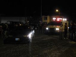 Elementos de la Procuraduría Estatal asistieron al lugar del homicidio para iniciar las investigaciones correspondientes. O. RUVALCABA  /