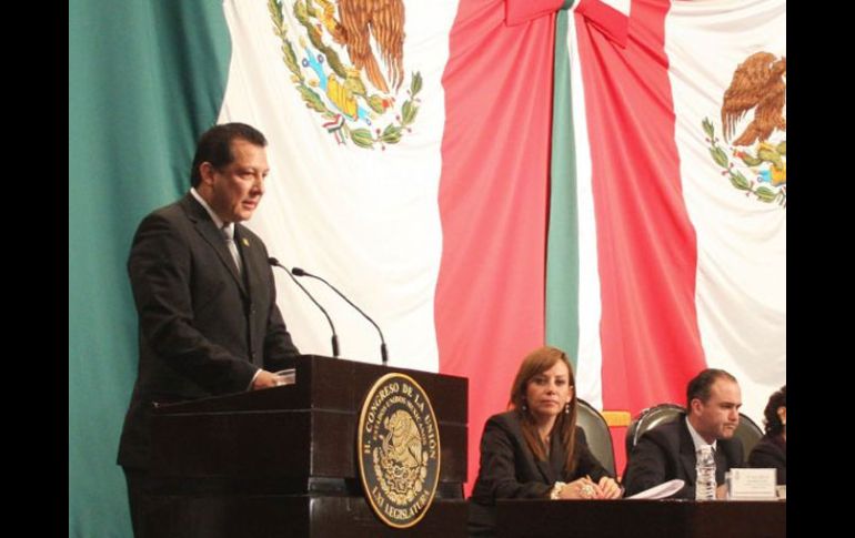 El ombudsman rinde su informe anual ante legisladores integrantes de la Comisión Permanente del Congreso de la Unión. EL UNIVERSAL  /