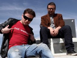 Olallo (derecha) y Furlong hacen mancuerna en This is not a movie. EL UNIVERSAL  /