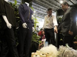 Las propuestas de las empresas se exhiben esta semana en Colombiatex, una de las principales ferias del sector textil de Colombia. EFE  /