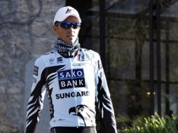 El ciclista español Alberto Contador ha abandonado la concentración con su equipo. AP  /