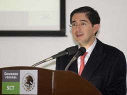 Dionisio Pérez-Jácome, secretario de la SCT. NTX  /