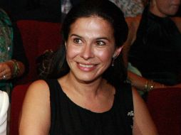 Arcelia Ramírez dijo que vive la mitad del año en México y el otro en Francia. A. CAMACHO  /