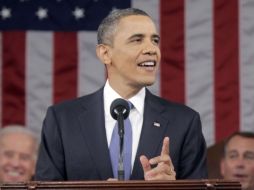 El presidente estadounidense Barack Obama en el Capitolio en Washington. AP  /