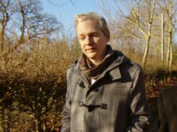 Julian Assange, fundador de WikiLeaks, negó responder si había adquirido un disco duro con información sobre el Bank of America. AP  /