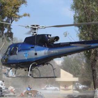 Trasladan en helicóptero a recién nacido de la sierra Huichola