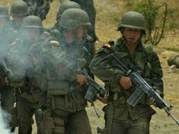 Los efectivos castrenses repelieron la agresión. ARCHIVO  /