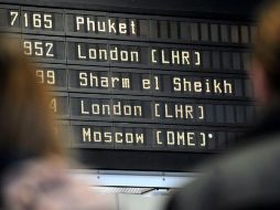 Algunas compañías europeas comenzaron a evacuar a sus trabajadores. EFE  /