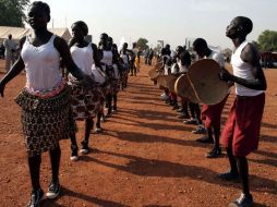 Festejos en Sudán del Sur tras resultados preliminares de elecciones. EFE  /