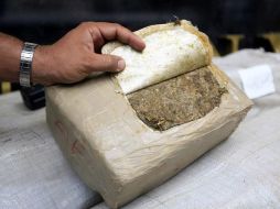 Fue asegurada una tonelada 581 kilogramos de marihuana. ARCHIVO  /
