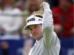 Bubba Watson celebra un birdie embocado en el hoyo 18, para amarrar el titulo del torneo. REUTERS  /