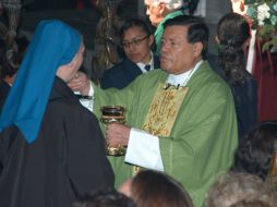 El cardenal Norberto Rivera reiteró el rechazo de la Iglesia Católica la violencia, incluida la institucionalizada. NTX  /