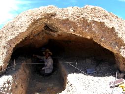 Se calcula que cada uno de los abrigos debió albergar a una familia de cinco o siete miembros. EL UNIVERSAL  /