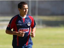 'Cubo' Torres trota durante el entrenamiento de ayer en Verde Valle. MEXSPORT  /