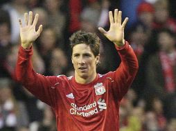 Fernando Torres jugará en Stamford Bridge, luego de que el Chelsea pagara al Liverpool 79.5 millones de dólares por su traspaso. EFE  /