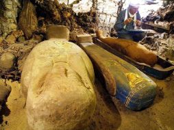 Los destrozos fueron realizados durante las revueltas contra el Gobierno. EFE  /