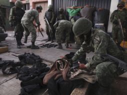 Las fuerzas federales continúan con operativos para desarticular al crimen organizado en la entidad. ARCHIVO  /
