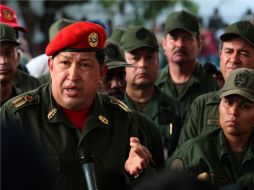 Chávez llegó al presidencial Palacio de Miraflores, el 2 de febrero de 1999. AFP  /