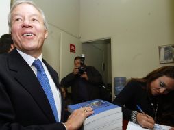 El secretario general, Fernando Guzmán, fue el encargado de entregar el Informe de Gobierno en el Conngreso de Jalisco. E BARRERA  /