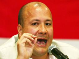 Enrique Alfaro en su participación dentro del “Foro para Legislar Presupuestos Participativos”. E. BARRERA  /