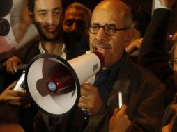 ElBaradei, ex jefe de la Organización Internacional de Energía Atómica (OIEA). AP  /