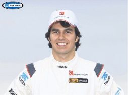 Sergio Pérez correrá por primera vez con su nuevo bólido sobre la pista del ''Ricardo Tormo''. MEXSPORT  /