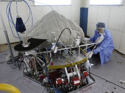 el fallo de la puesta en órbita del aparato se debió a problemas con el bloque acelerador del cohete portador, un 'Rokot'. REUTERS  /