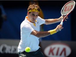 El tenista suizo Roger Federer durante el Abierto de Australia. ARCHIVO  /