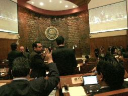 Los coordinadores parlamentarios aseguraron que trabajarán para sacar adelante las reformas. A. GARCÍA  /